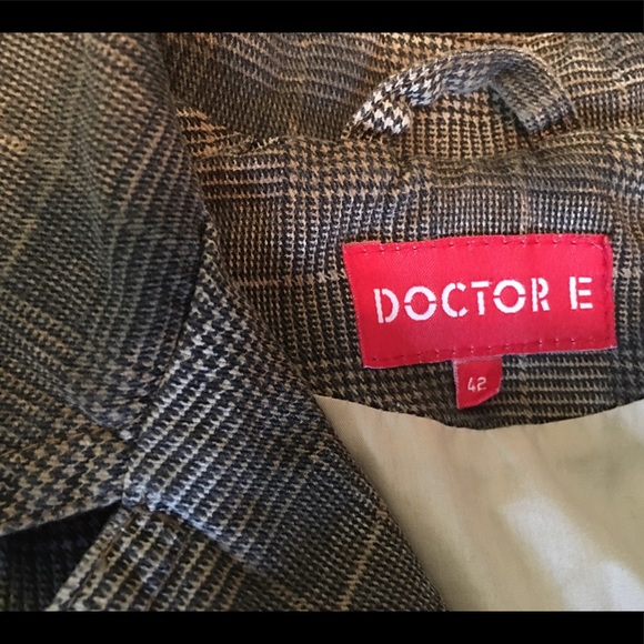 Doctor E Amazing denim  coat EUC XS - Picture 7 of 8